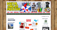 Desktop Screenshot of digitalsabloncreative.com